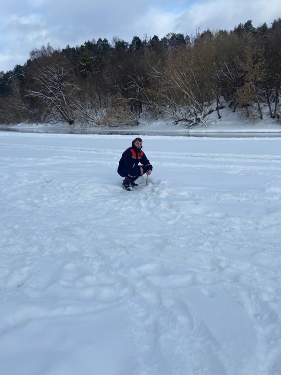 В границах деятельности Подольского ТУ лед на реках  начал подтаивать