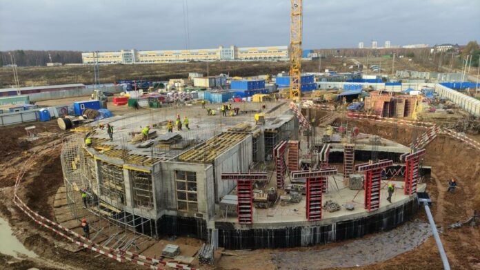 Детский сад в ЖК «Новая Щербинка» строят без отрыва от графика