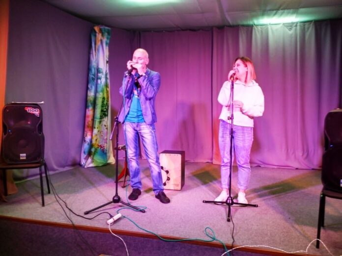 Состоялось выступление студии этнической перкуссии MAQSUM выступила в климовской библиотеке № 26