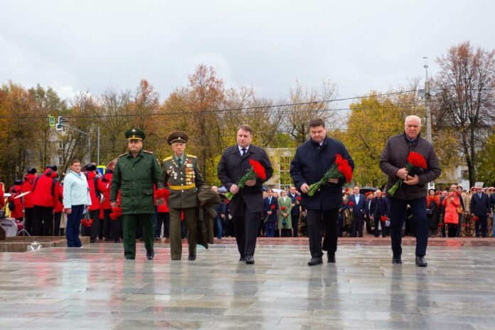 В Подольске прошла памятная акция в честь подольских курсантов