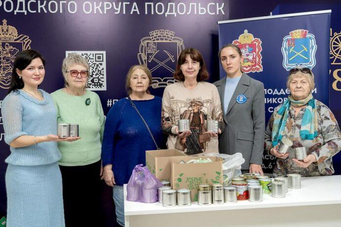 Акция «Тепло для героя» проходит в Подольске