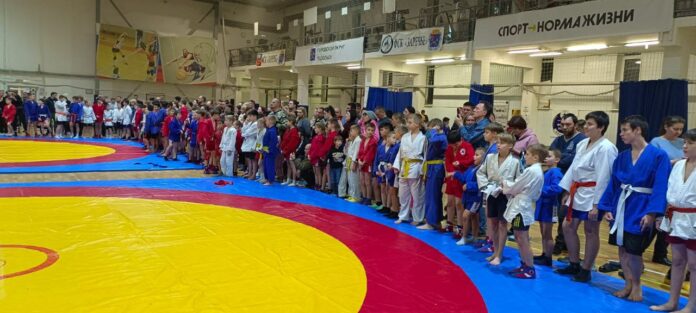 В горокруге Подольск прошла открытая тренировка по самбо