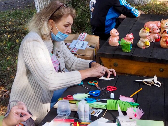 Праздник для учащихся первых классов прошел в Нескучном парке в Подольске