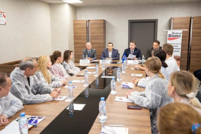 Встреча с трудовым коллективом ООО «Гипфель» в Подольске