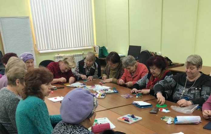 Представители старшего возраста приняли участие в мастер-классе
