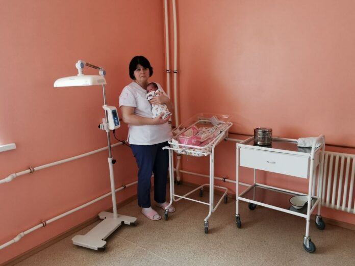 На базе Подольского роддома работает отделение по выхаживанию новорожденных