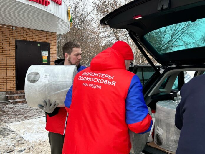 Помощь защитникам собирают в Подольске ежедневно