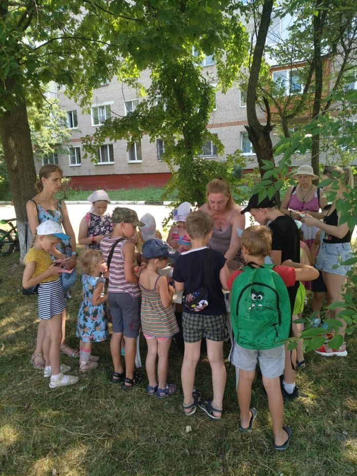 Состоялось открытие новой детской площадки открыли на ул. Филиппова д. 20а в Подольске