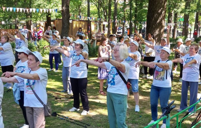 Подольские «долголеты» участвуют в проекте «Кубок парков»