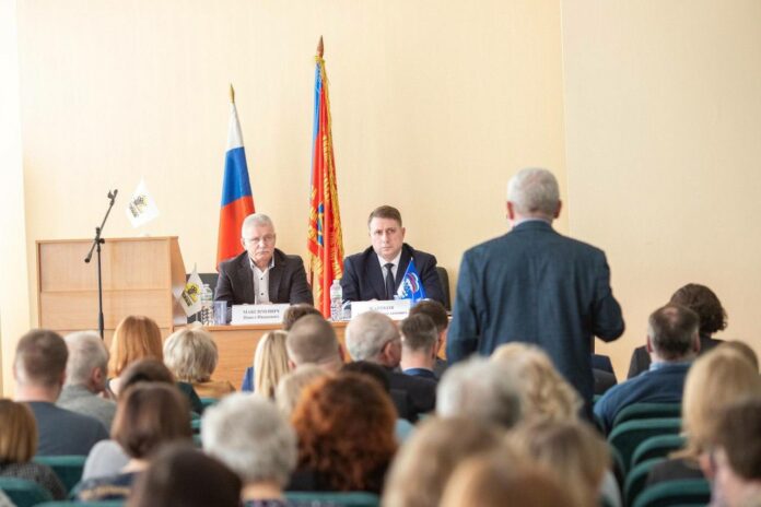 Дмитрий Жариков сегодня встретился с трудовым коллективом АО «НП «Подольсккабель»