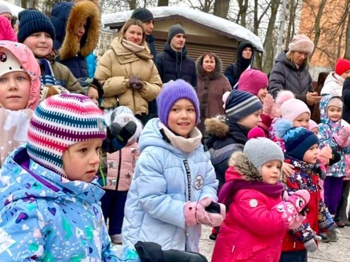 В городском парке прошли зажигательные флешмобы в прошлые выходные