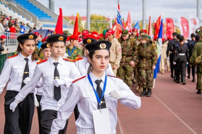 И снова подольские юнармейцы впереди всех!