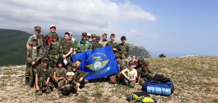 Юные подольчане прошли 56 километров по местам действий крымских партизан в Крыму