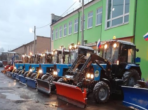 Проводится подготовка коммунальной техники для летнего содержания территорий