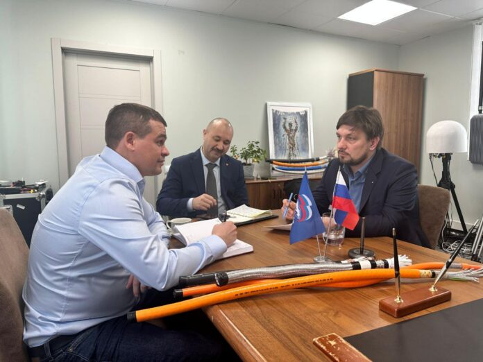 В Подольске состоялась рабочая встреча с представителями предприятия по производству кабельной продукции