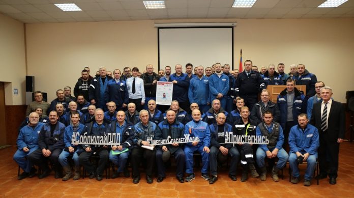 Для водительского состава МУП «Водоканал» Госавтоинспекторы организовали лекторий