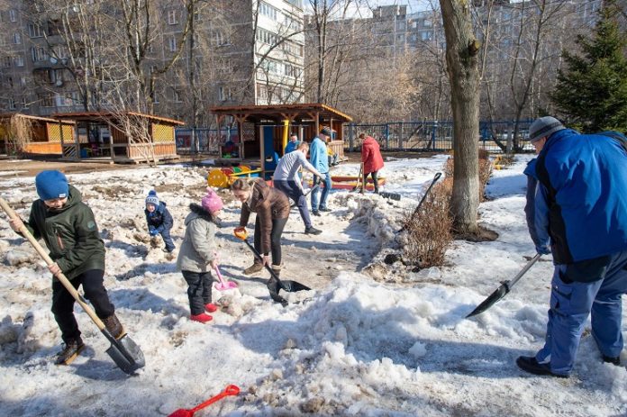 Подведены итоги первого субботника, прошедшего в Большом Подольске 3 апреля