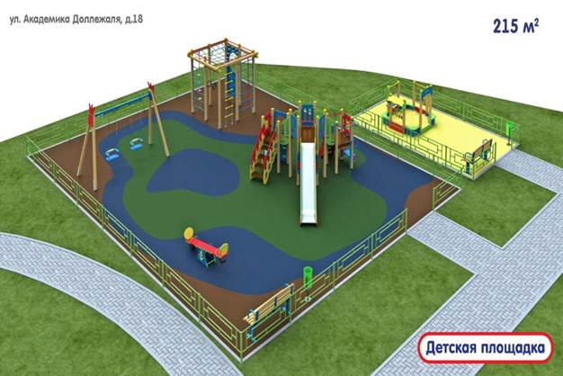 В микрорайоне Кузнечики благоустроят 3 дворовых территории в 2021 году