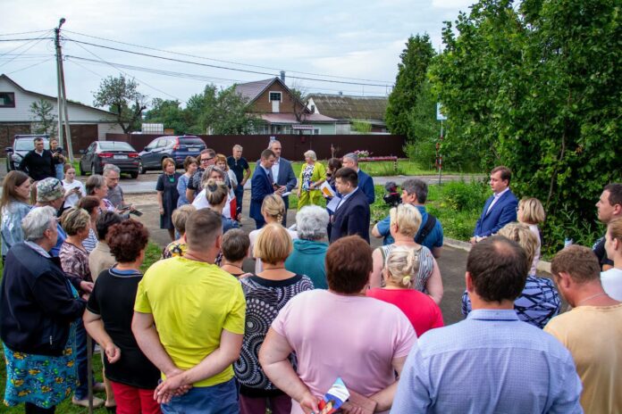 Встречи с жителями отдалённых населенных пунктов продолжаются в Подольске