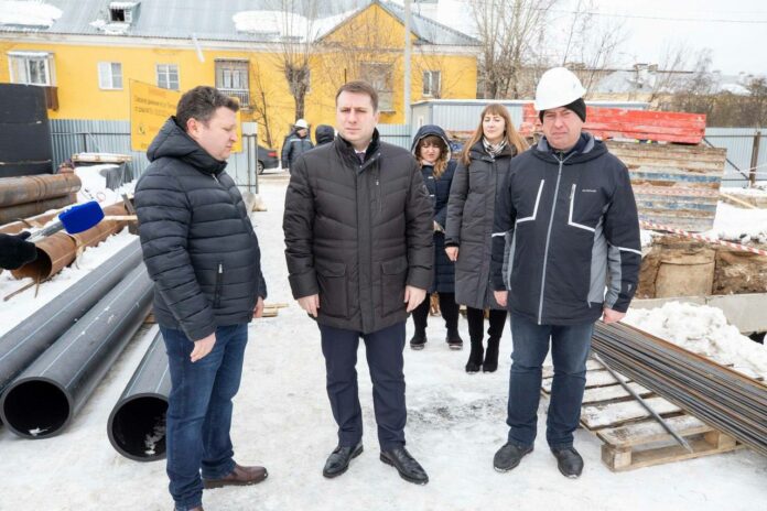 Ход строительства котельной на Силикатной проверил глава Подольска