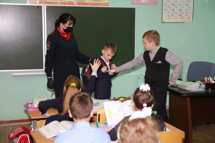 В школе №13 провели Единый день профилактики детского дорожно-транспортного травматизма