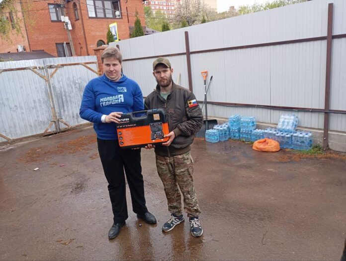 Молодогвардейцы продолжают оказывать помощь нашим защитникам и их семьям