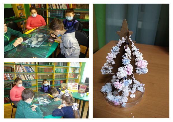 Научное шоу «И снова эксперимент!» состоялось в библиотеке № 4