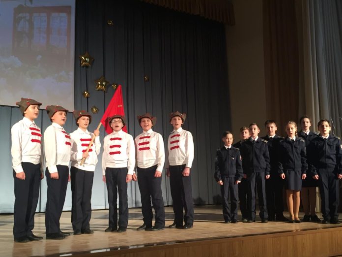 Фестиваль солдатской песни стартовал в подольской школе № 32