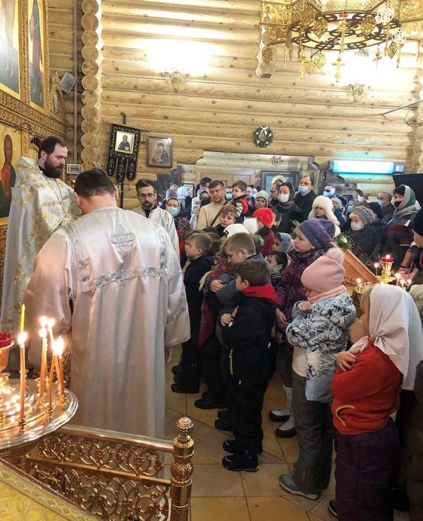 Праздничное мероприятие состоялось в в Воскресной школе Георгиевского храма