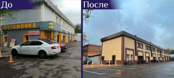 Объекты торговли на улицах Подольска приводятся к общему стандарту