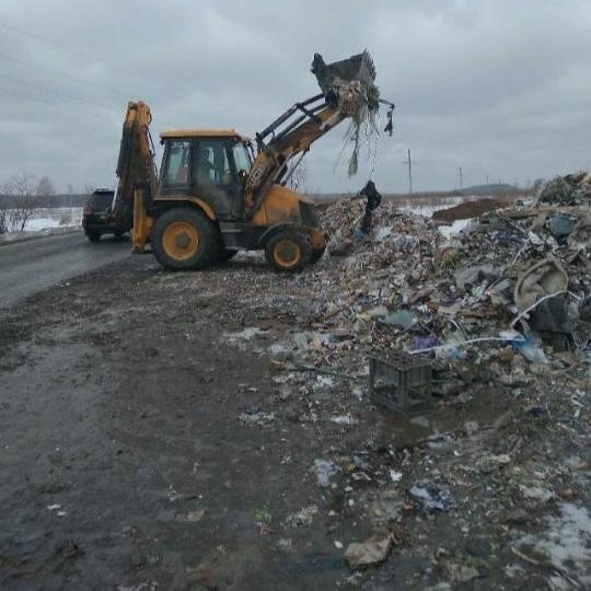 Продолжается работа по выявлению несанкционированных навалов мусора
