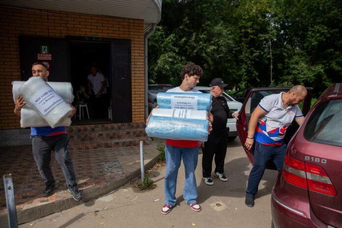 На акции «Подольск помогает» собрано почти две тонны гуманитарной помощи 