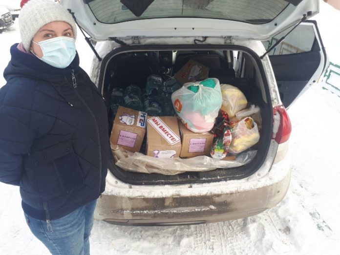 Волонтеры движения «ДоброМир» совершили очередной выезд адресной помощи