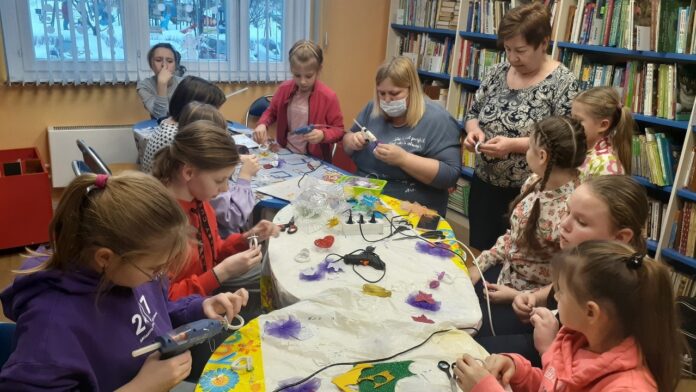 В подольской библиотеке № 6 прошел мастер-класс для детей