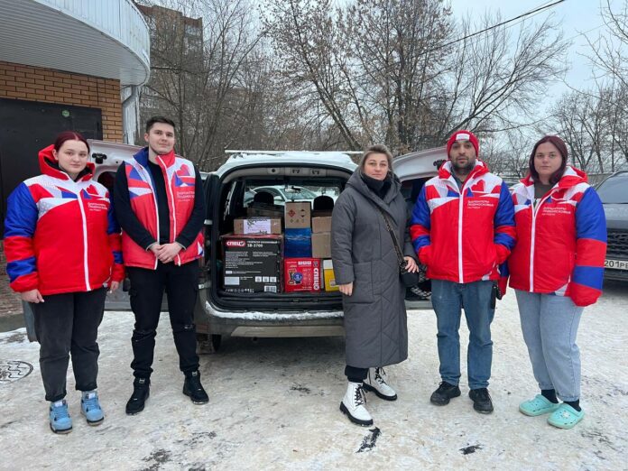 Из Подольска отправили очередной груз гумпомощи в зону СВО