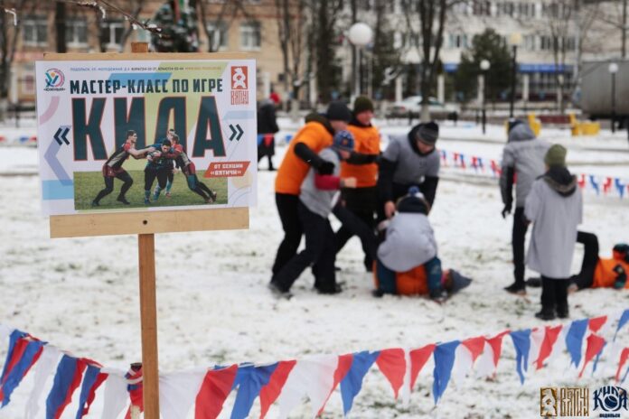 Мастер-класс для детей микрорайона Южный провела подольская секция килы «Вятичи»