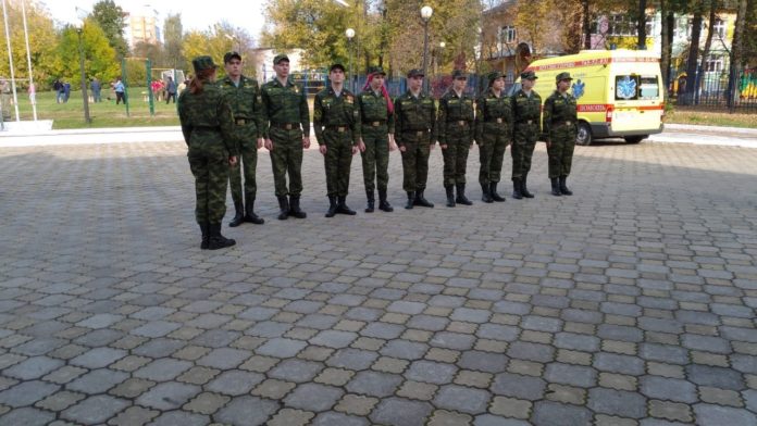 Юнармейцы участвуют в военно-патриотические сборах