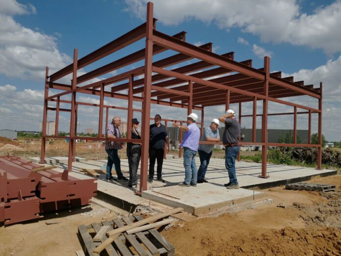 Депутат Совета депутатов горокруга Подольск посетил строительную площадку ООО «АПК Русский рыбный мир»