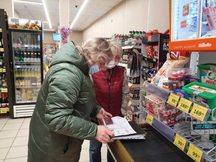 Рейд по проверке торговых объектов провели в мкр. Кузнечики