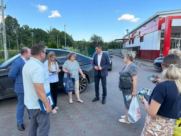 Депутат Горсовета провел встречу с жителями поселка Поливаново