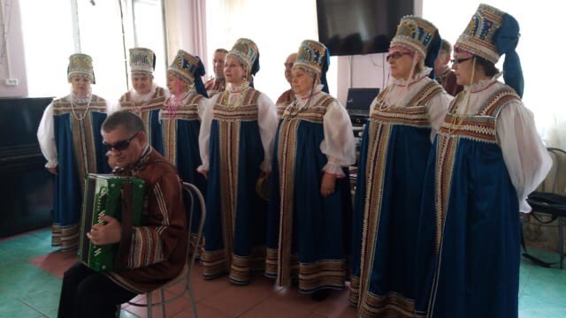 Концерт хора «Русской песни» прошел климовском центре «Надежда»
