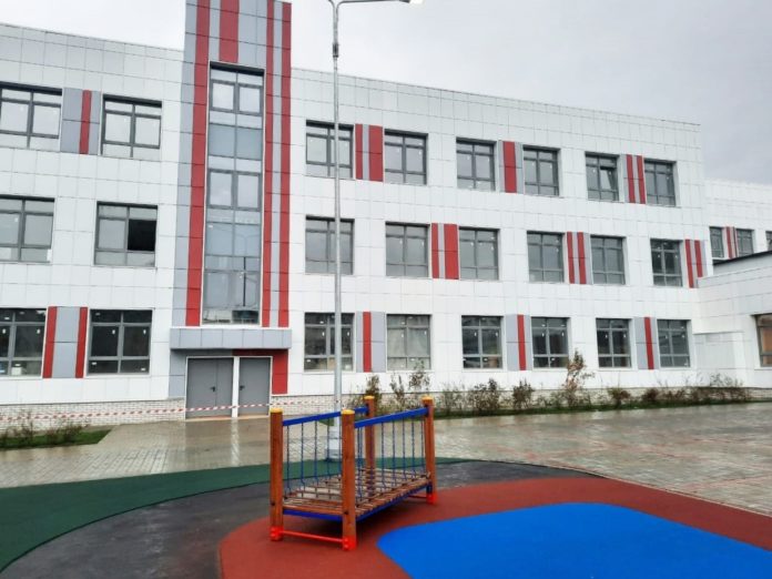 Новый корпус школы №13 готов на 80%