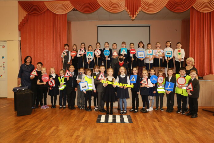 Автоинспекторы Большого Подольска провели «Уроки безопасности» для школьников