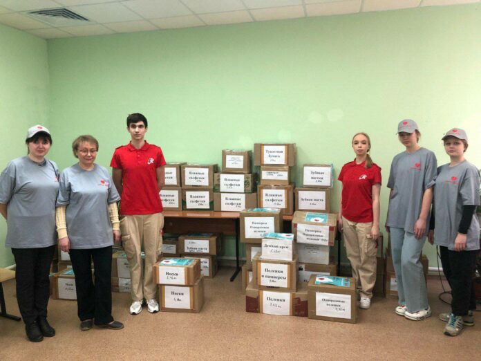 Более 36 тонн необходимых вещей для жителей Донбасса собрали в Большом Подольске в рамках...