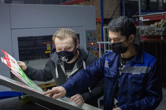 На предприятиях Большого Подольска контроллируется соблюдение противоэпидемических мер