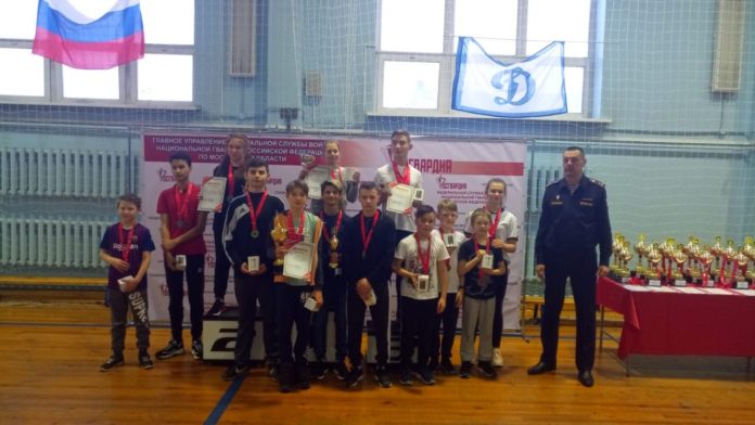 Юнармейцы приняли участие в спортивных состязаниях фестиваля «Открытая Росгвардия»