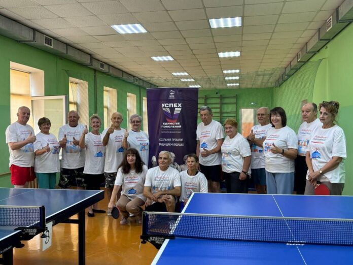 В Подольске состоялся первый этап турнира по теннису среди представителей старшего поколения