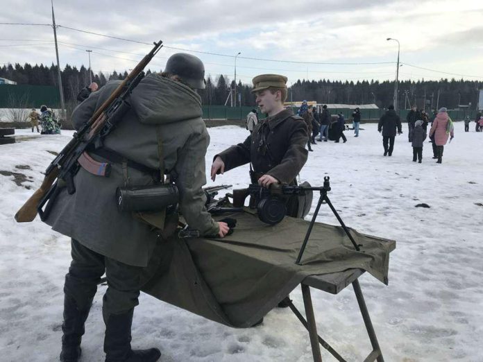 В исторической программе на базе Музейно-мемориального комплекса «История танка Т-34» приняли участие подольчане