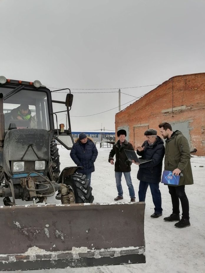 Трактор с российской программой управления испытали в Городском округе Подольск