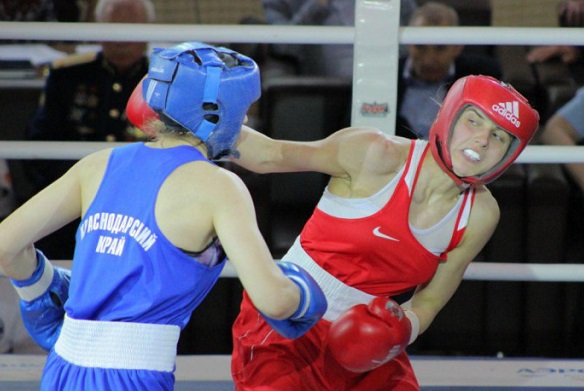 Сборная Подмосковья заняла первое место на женском на первенстве по боксу